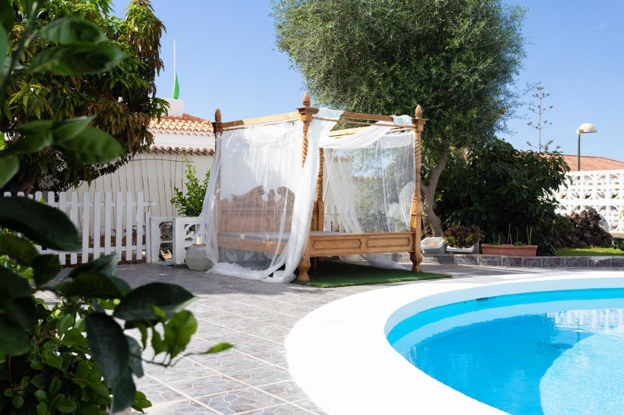 Bungalow Palm Mar With Pool And Garden Arona  Exterior photo
