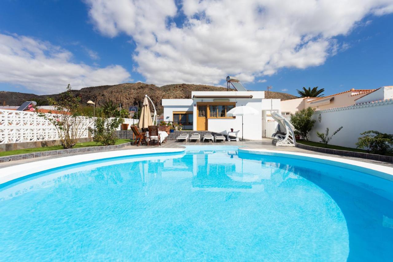 Bungalow Palm Mar With Pool And Garden Arona  Exterior photo